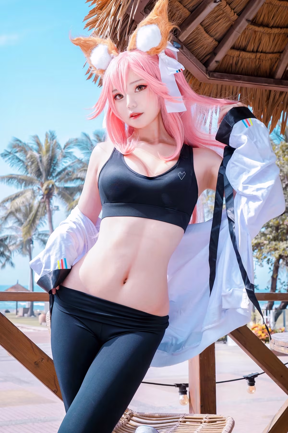 Yuki Cosplay Tamamo Khỏa Thân Sexy