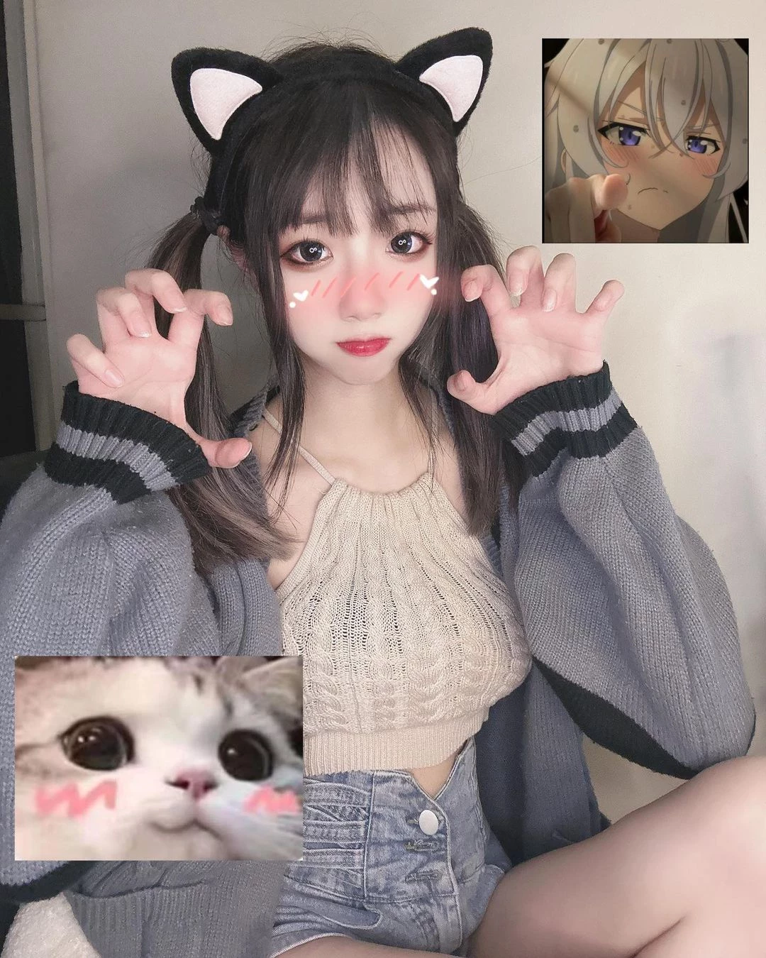 hot girl tiktok cosplay nhiều bộ đồ quyến rũ ngây ngất lòng người