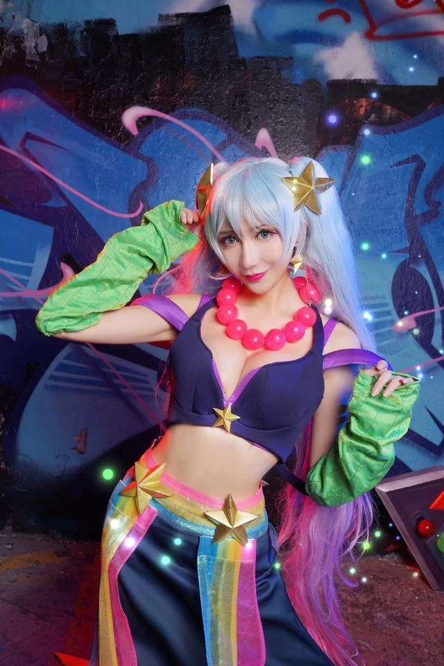 Gái xinh Cosplay vị tướng sona trong liên minh huyền thoại