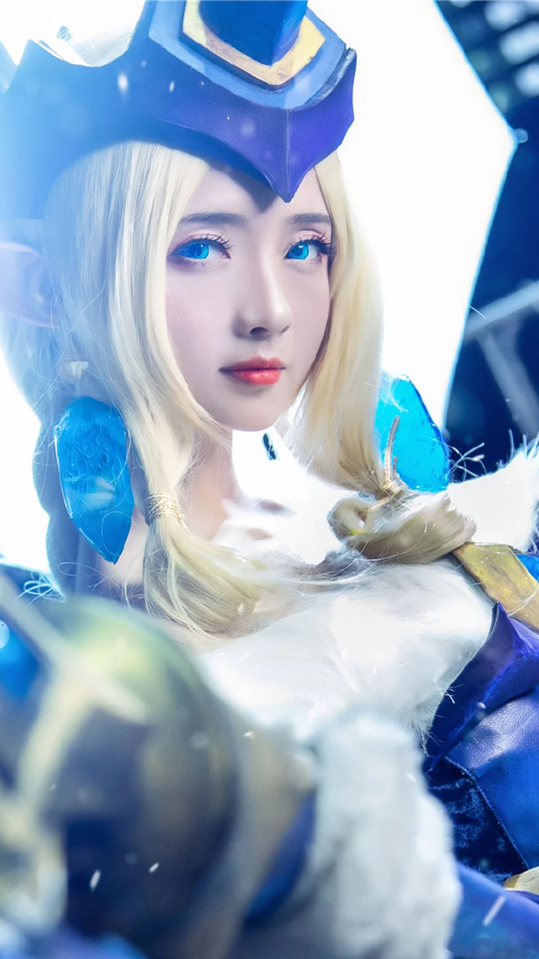 Gái Xinh trung quốc cosplay soraka trong liên minh huyền thoại siêu gợi cảm